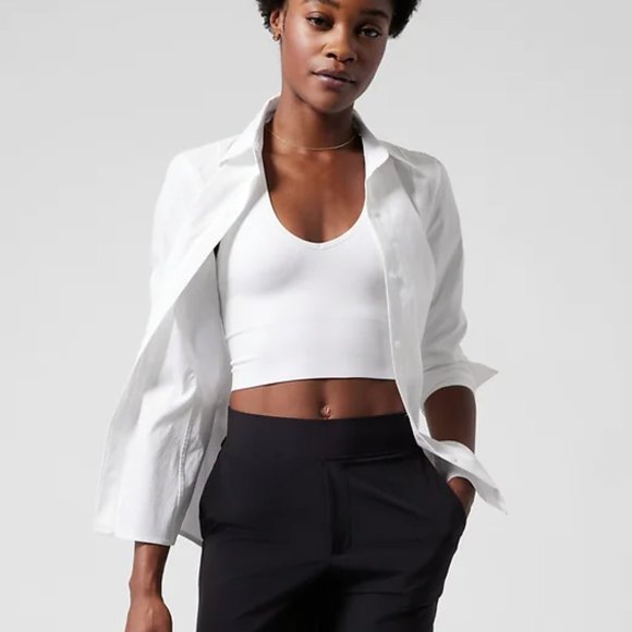 Athleta Uptown Shirt XXS - Picture 1 of 10